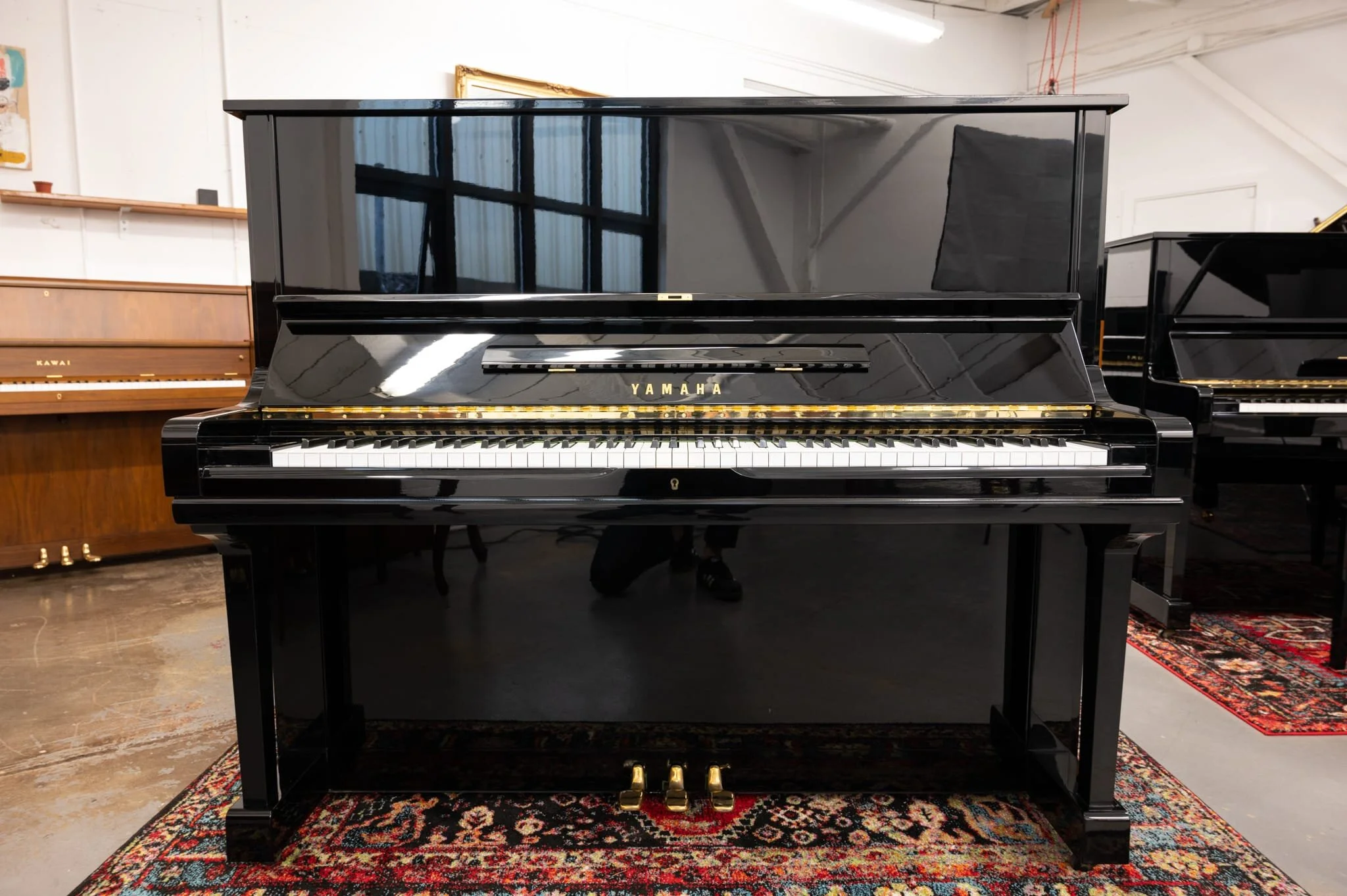 Yamaha U3 · 131 cm · ápice da série U