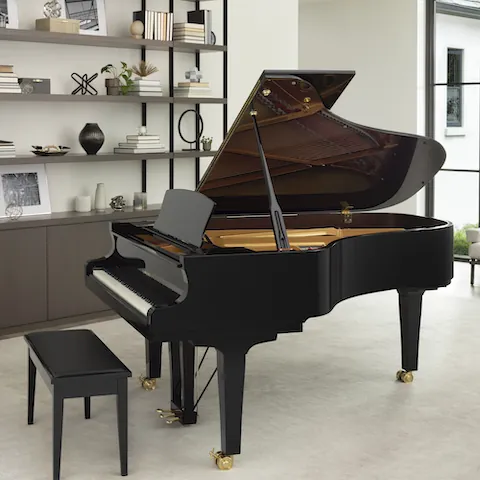 Yamaha CF4 · 191 cm · cauda de concerto